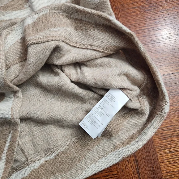 PrAna Snowbound Sweater NWT size XL tan beige recycled wool - Picture 11 of 14